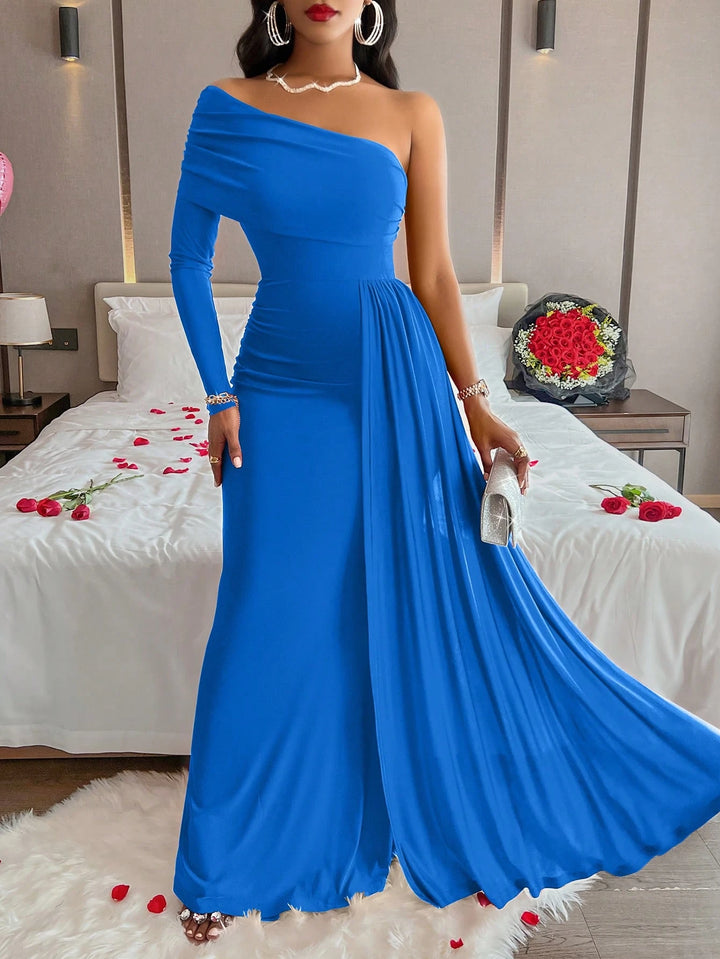 Rochie maxi SHEIN, albastru