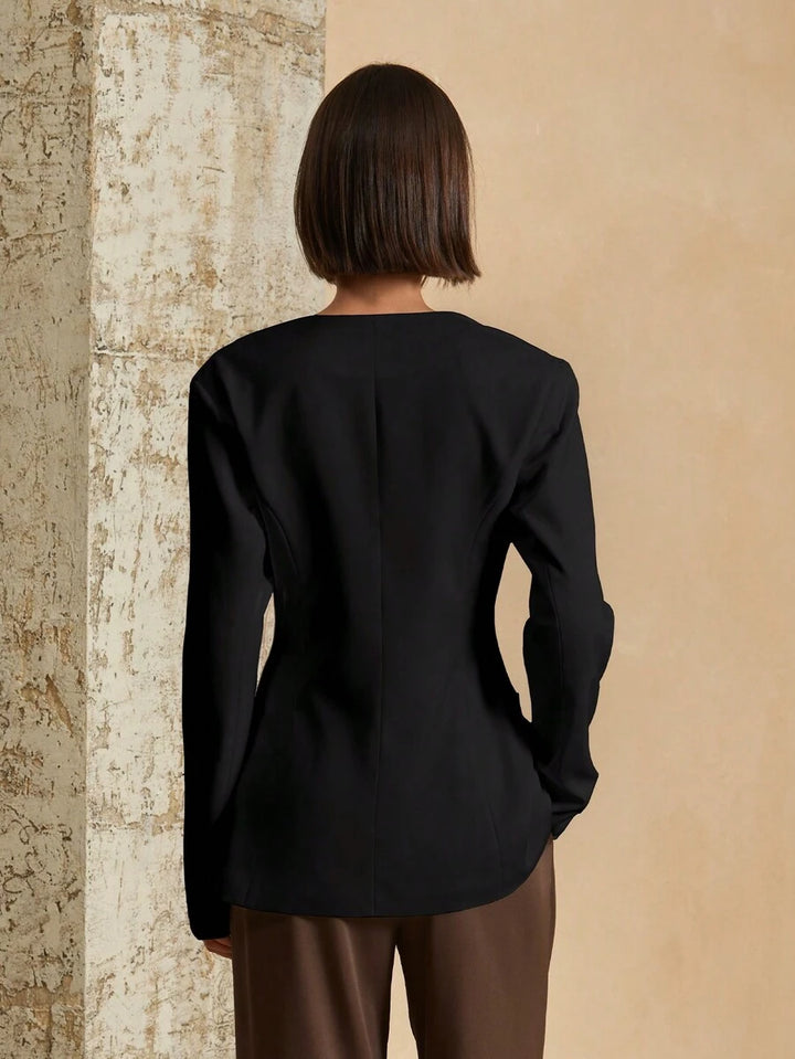 Sacou SHEIN, negru