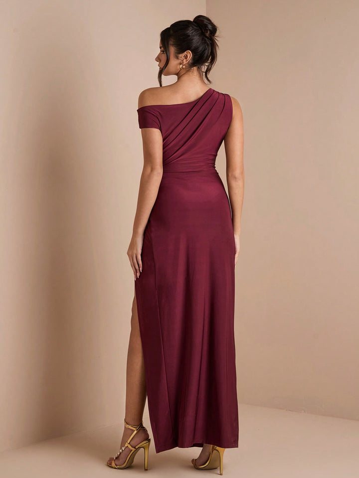 Rochie maxi SHEIN, vișiniu