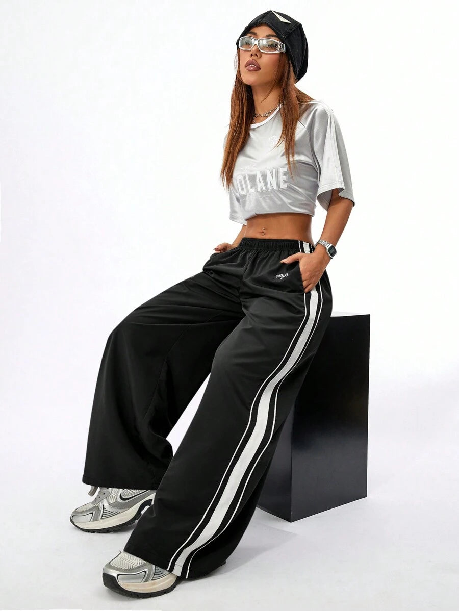 Pantaloni SHEIN, negru