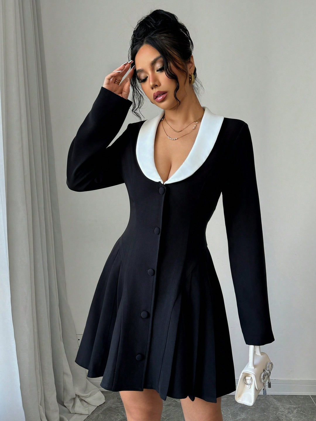 Rochie mini SHEIN, mix culori