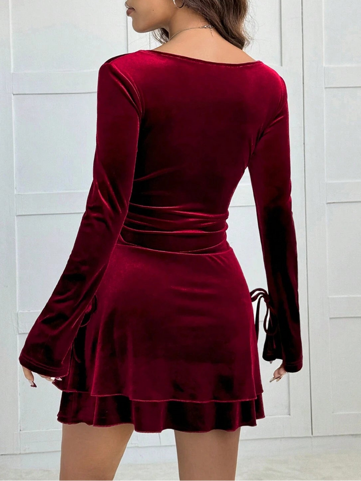 Rochie mini Shein, vișiniu
