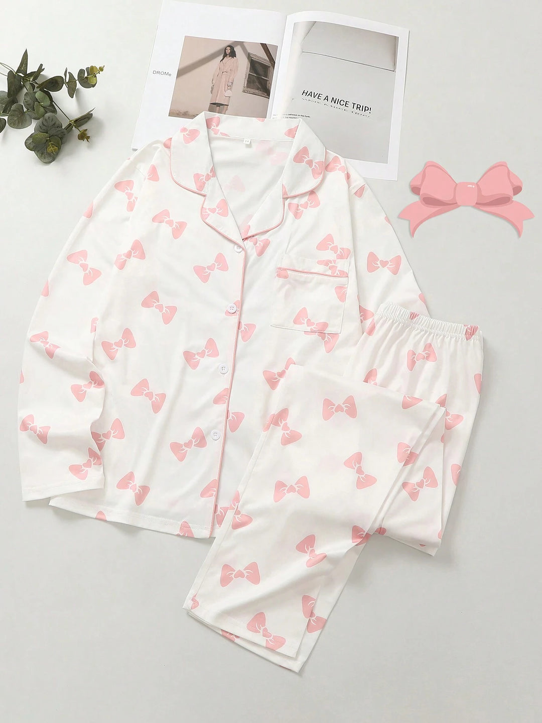 Compleu pijamale SHEIN, mix culori