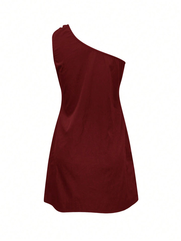 Rochie mini SHEIN, vișiniu