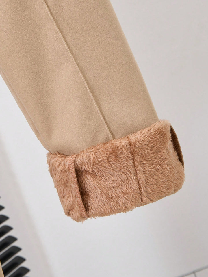 Pantaloni SHEIN, portocaliu