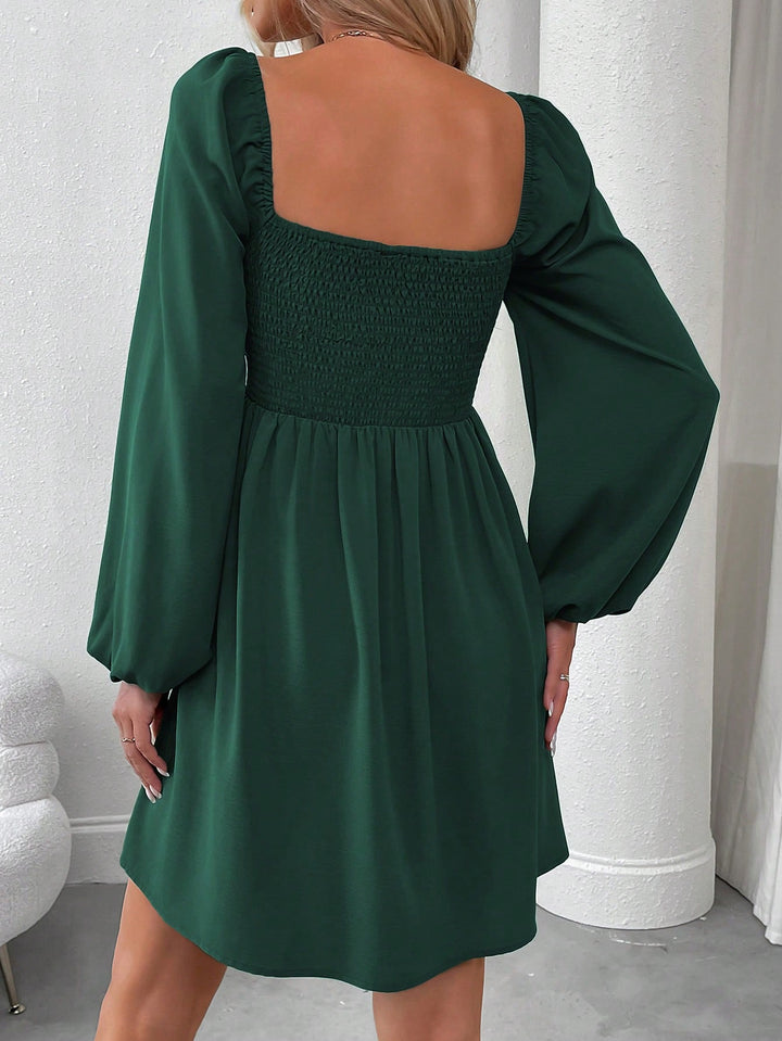 Rochie mini SHEIN, verde
