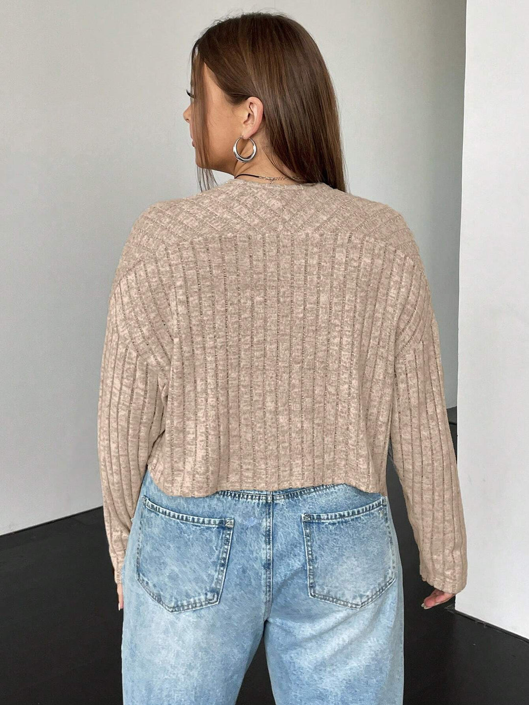 Cardigan SHEIN, bej