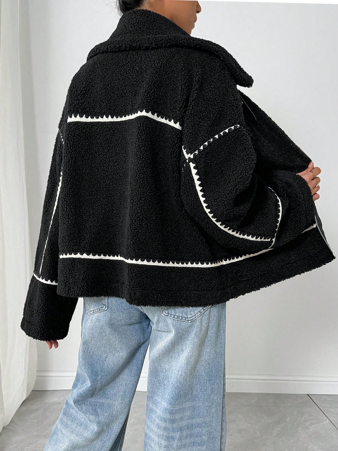 Palton SHEIN, negru
