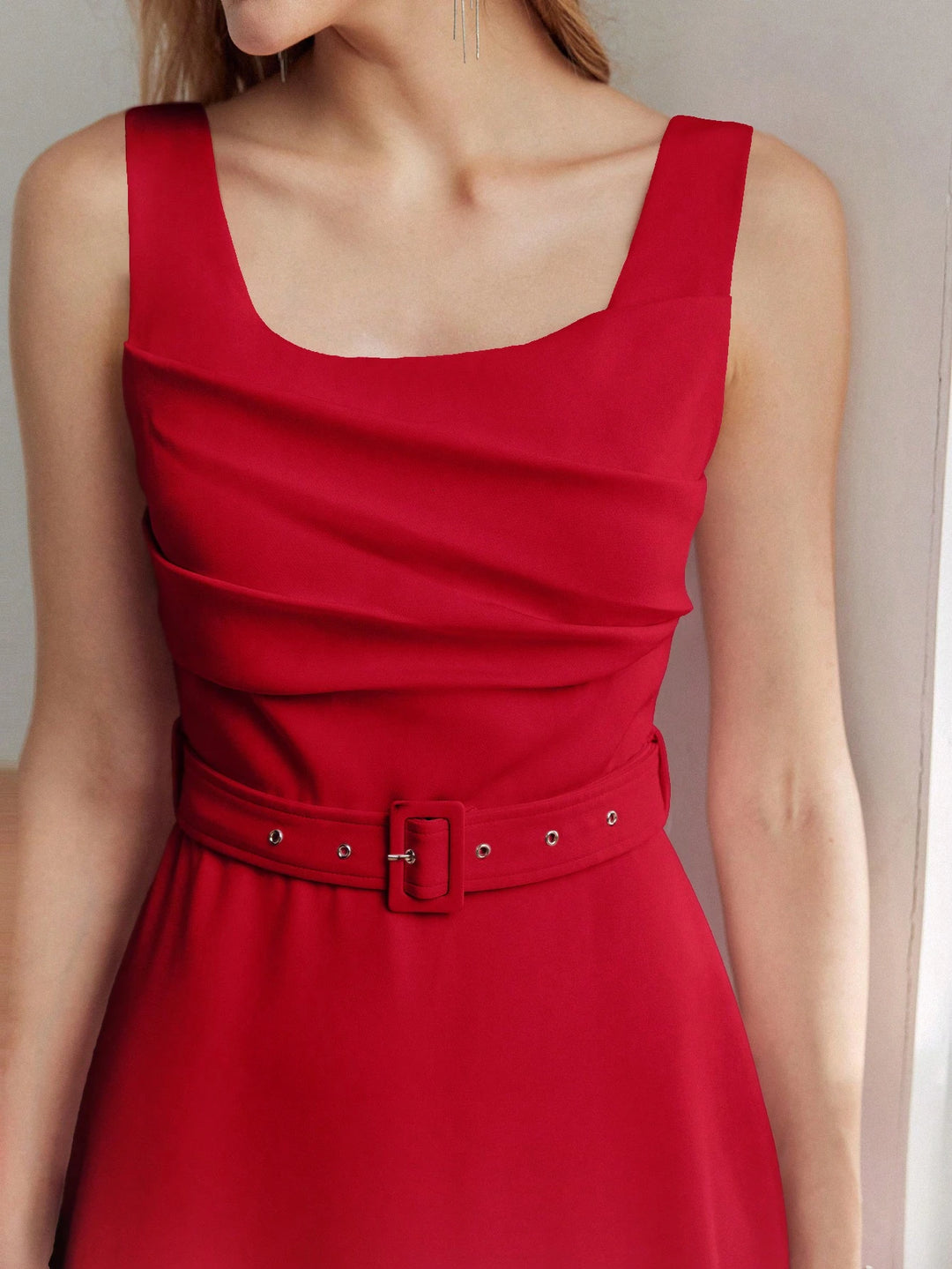 Rochie maxi SHEIN, roșu