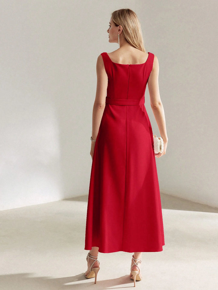 Rochie maxi SHEIN, roșu