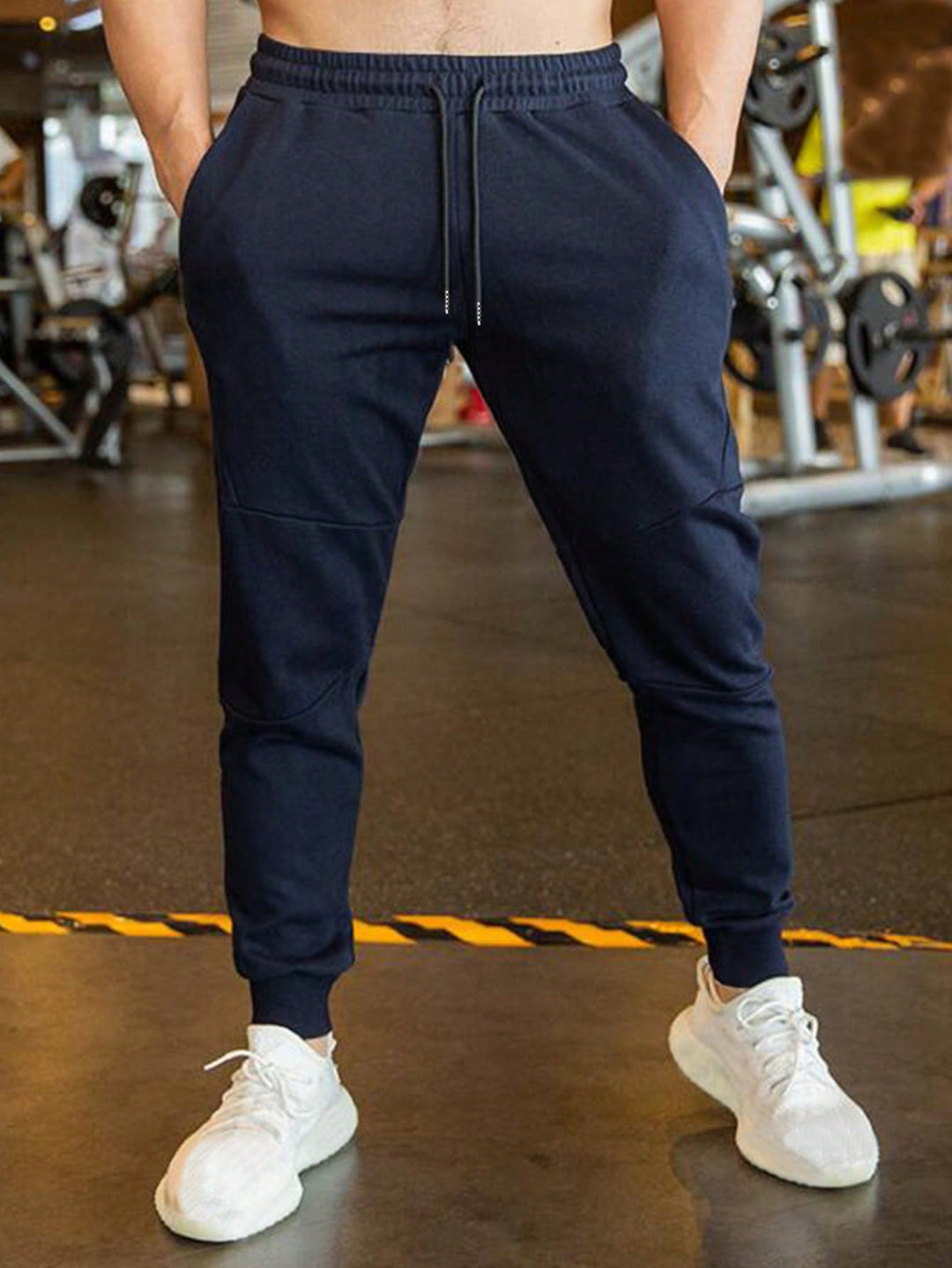 Pantaloni SHEIN, albastru