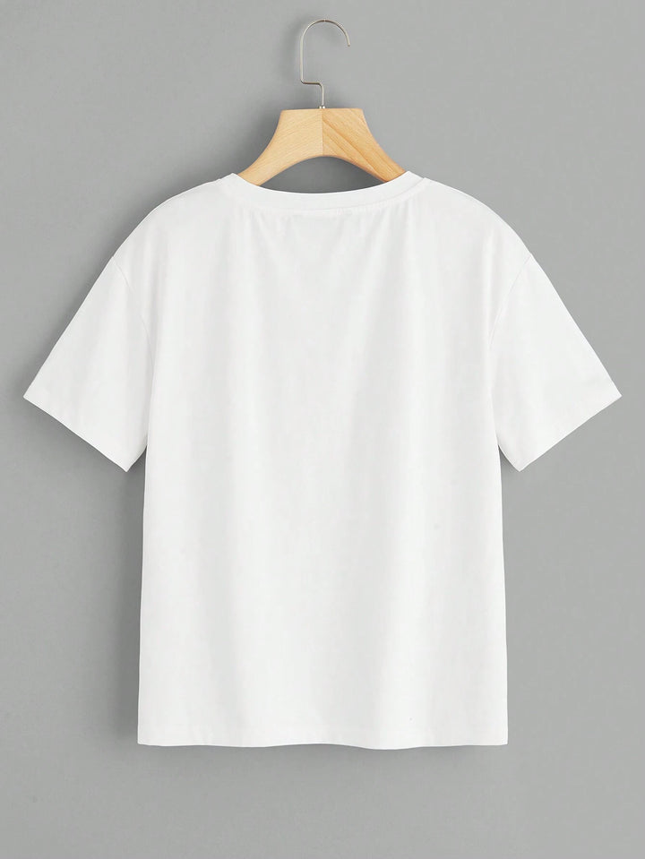 Tricou SHEIN, alb