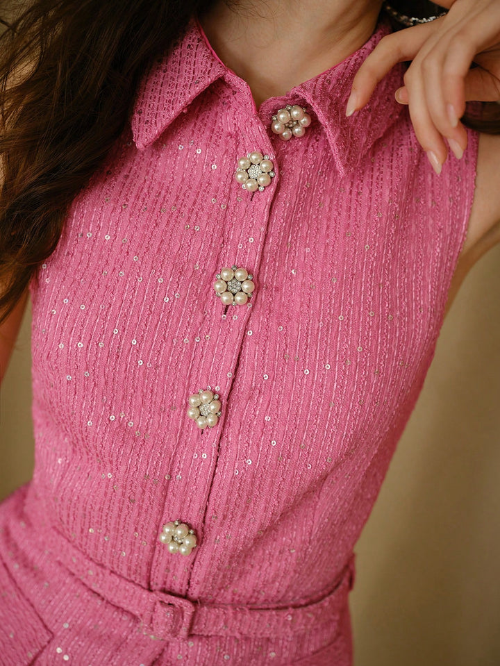 Rochie scurtă SHEIN, roz