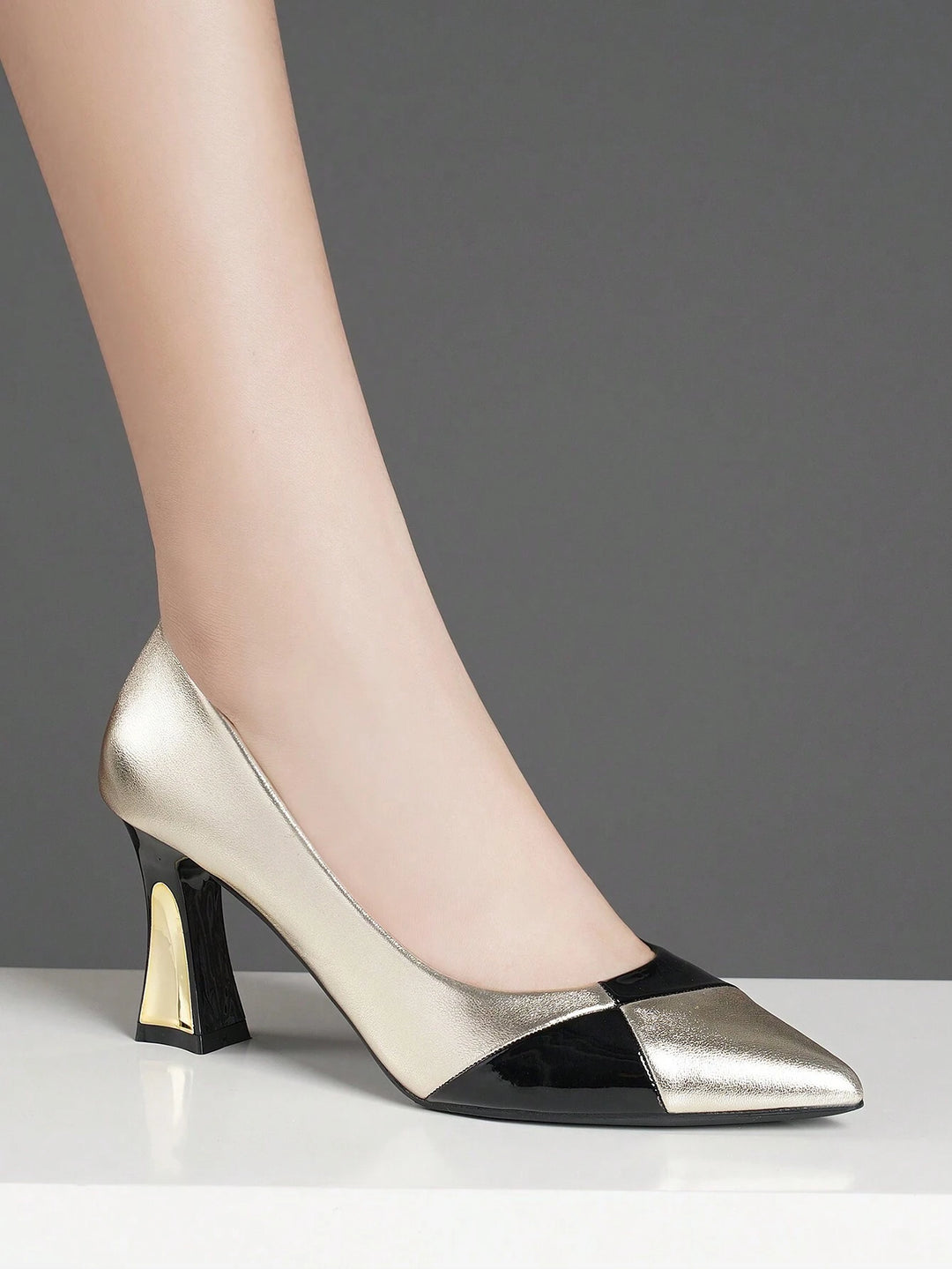 Pantofi cu toc SHEIN, mix culori