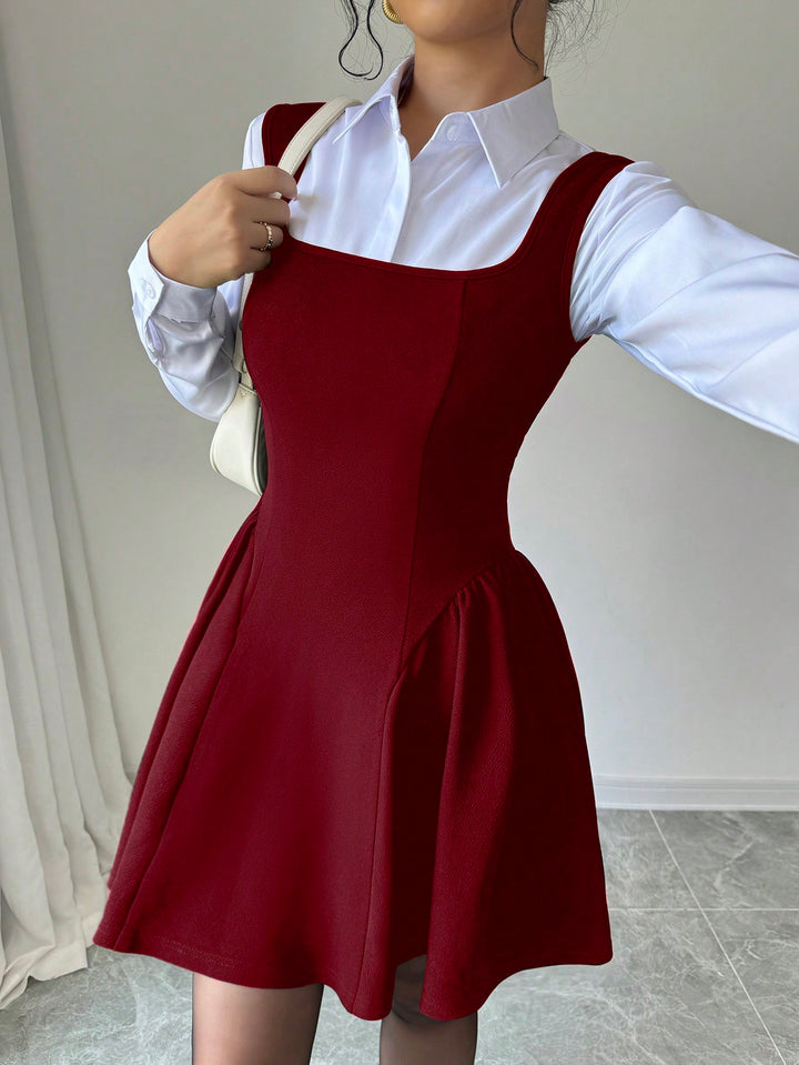 Rochie mini SHEIN, vișiniu