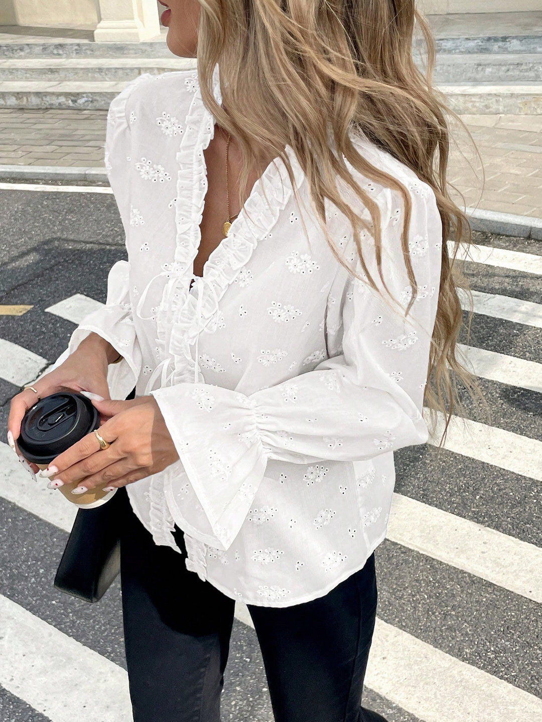Bluza SHEIN, alb