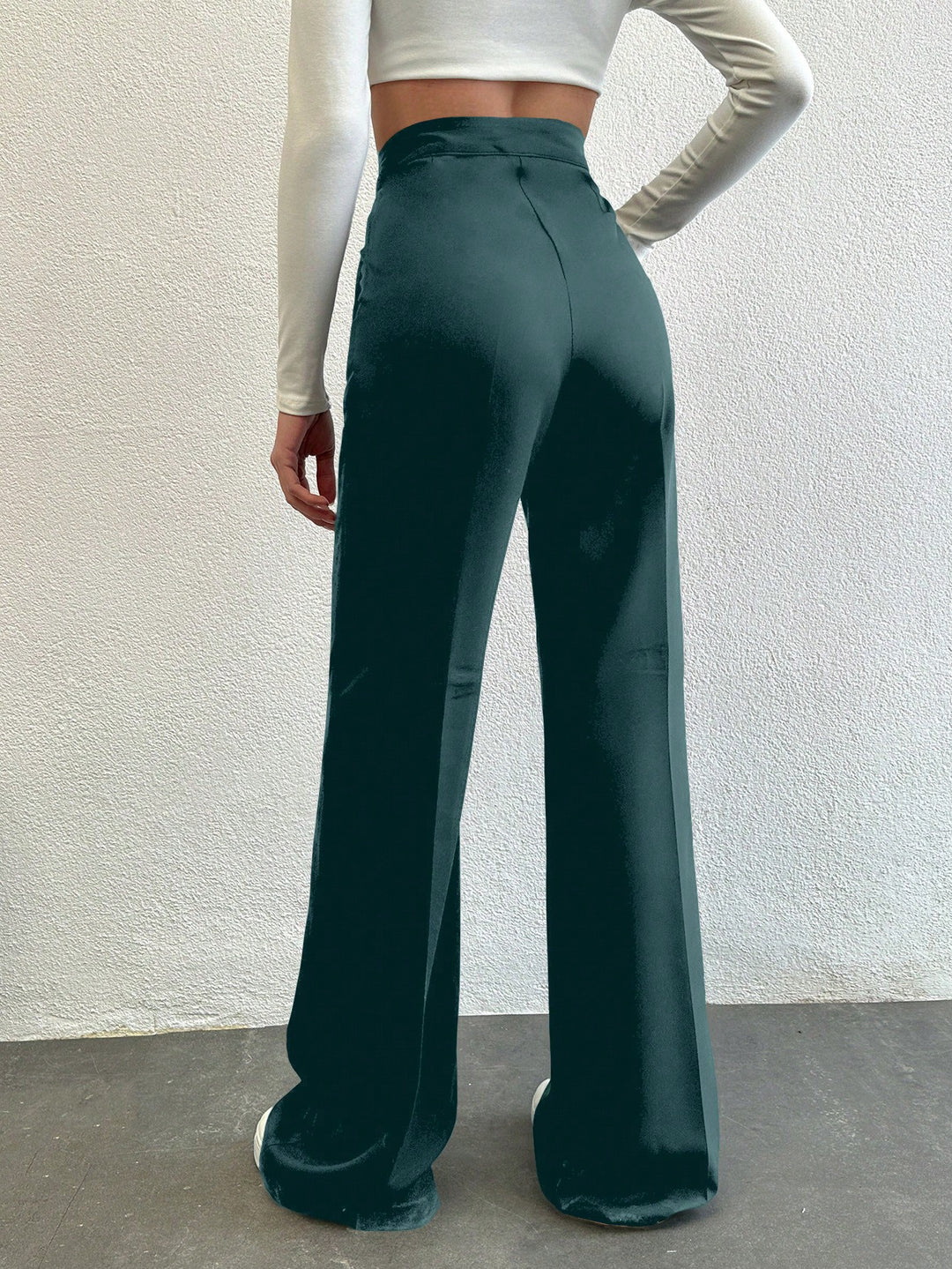 Pantaloni SHEIN, verde