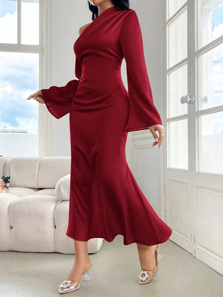 Rochie maxi Shein, roșu