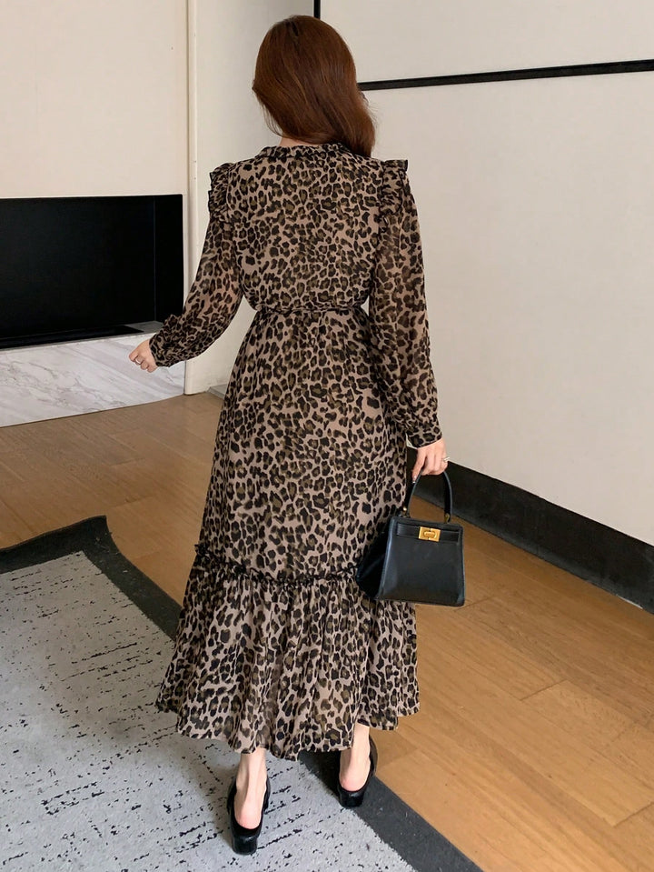 Rochie maxi SHEIN, maro