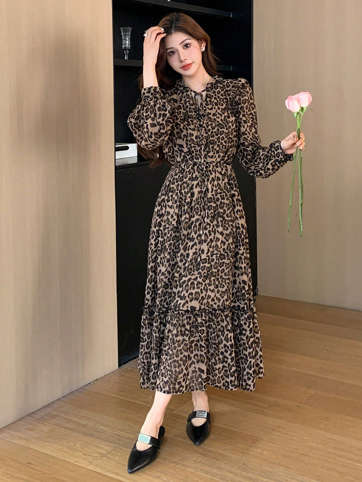 Rochie maxi SHEIN, maro