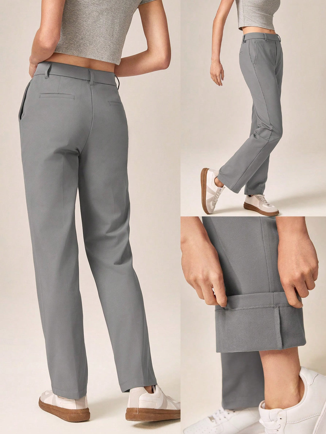 Pantaloni SHEIN, gri