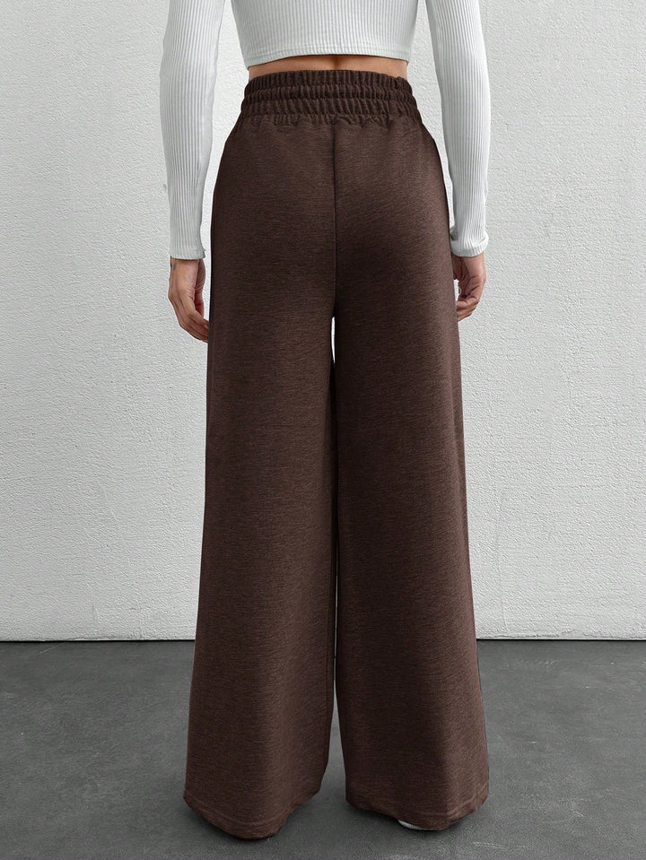 Pantaloni SHEIN, maro