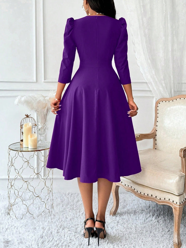 Rochie midi SHEIN, mov