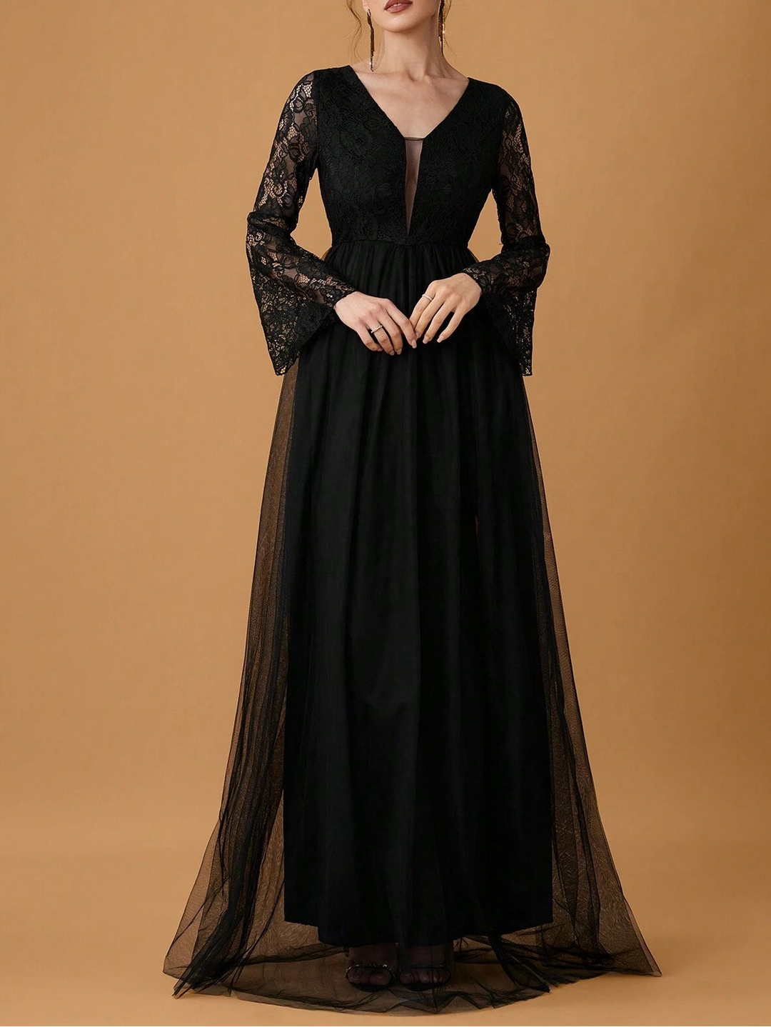Rochie maxi Shein, negru