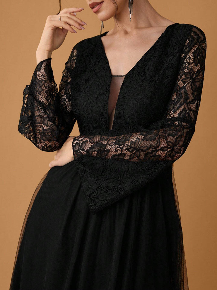 Rochie maxi Shein, negru