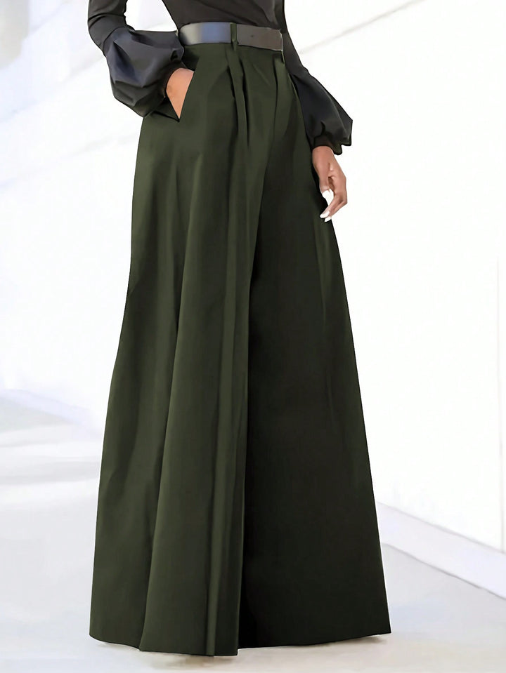 Pantaloni SHEIN, kaki