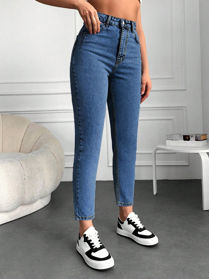 Jeans SHEIN, albastru