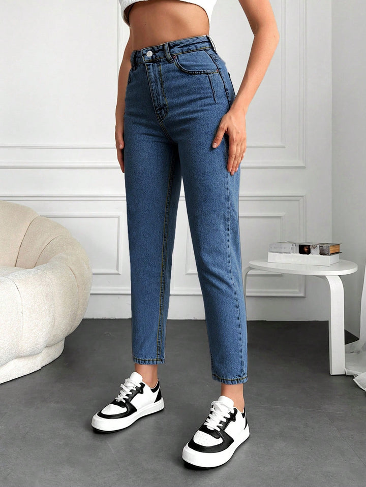Jeans SHEIN, albastru