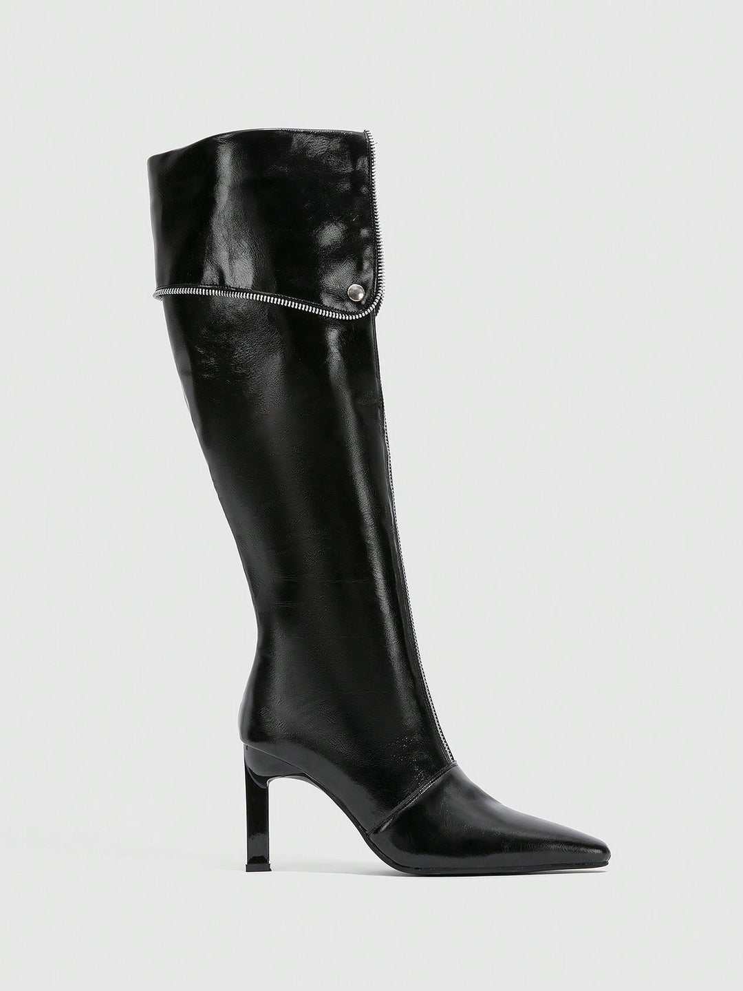 SHEIN csizma, fekete