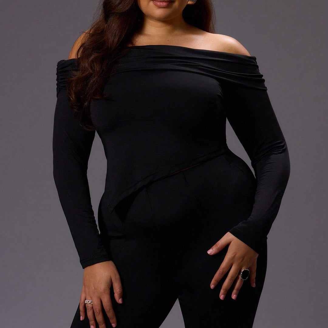 SHEIN blúz, fekete