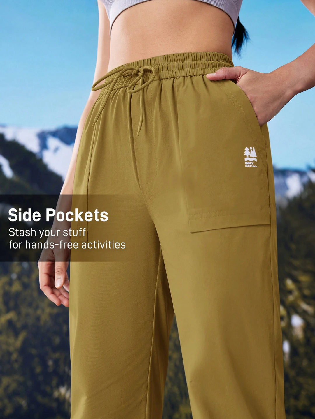 Pantaloni Shein, galben