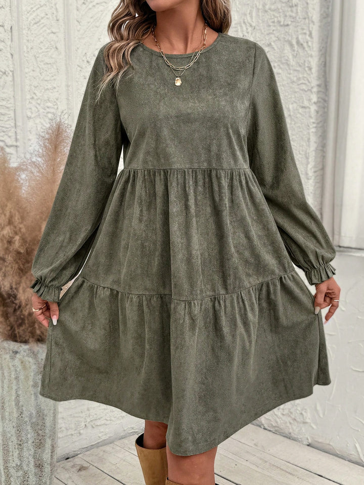 Rochie midi SHEIN, bej