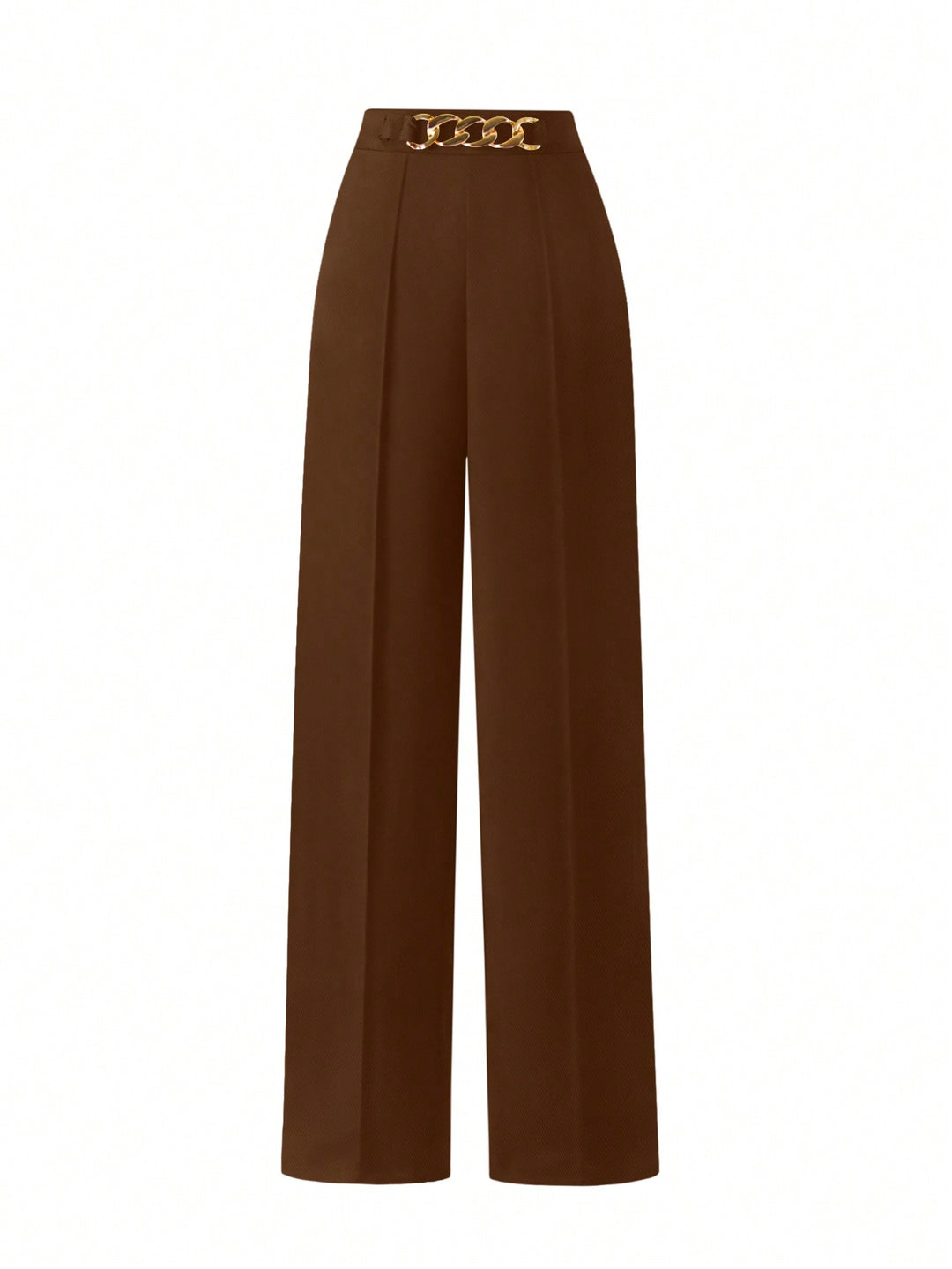 Pantaloni SHEIN, maro