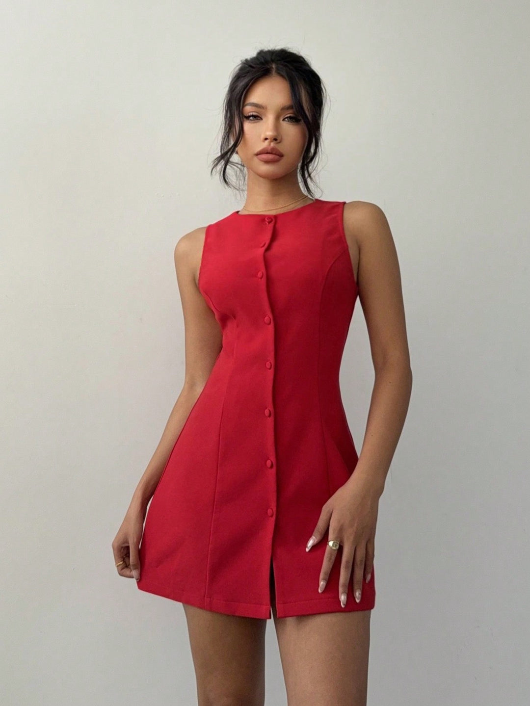 Rochie mini SHEIN, roșu