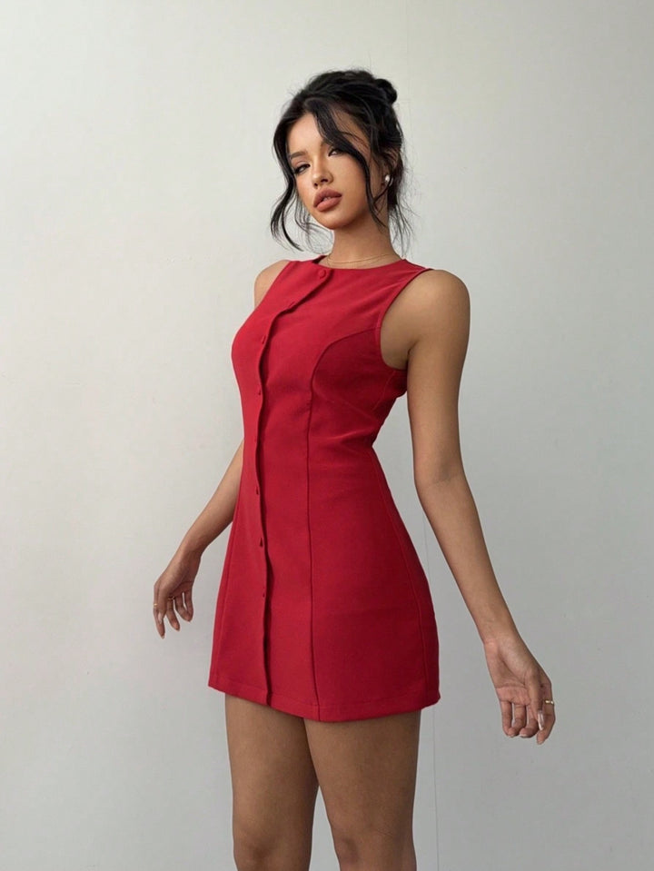 Rochie mini SHEIN, roșu