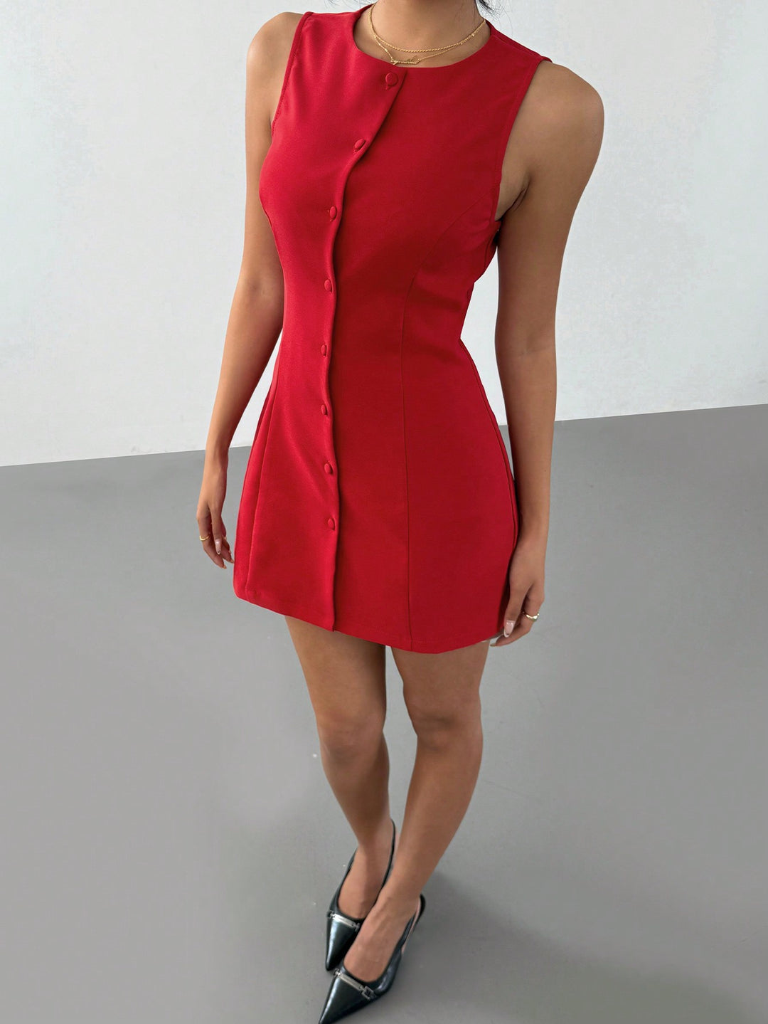 Rochie mini SHEIN, roșu