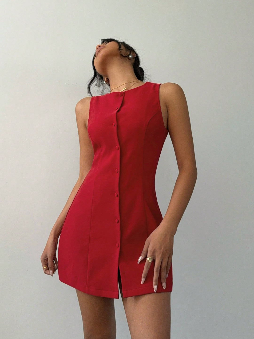 Rochie mini SHEIN, roșu