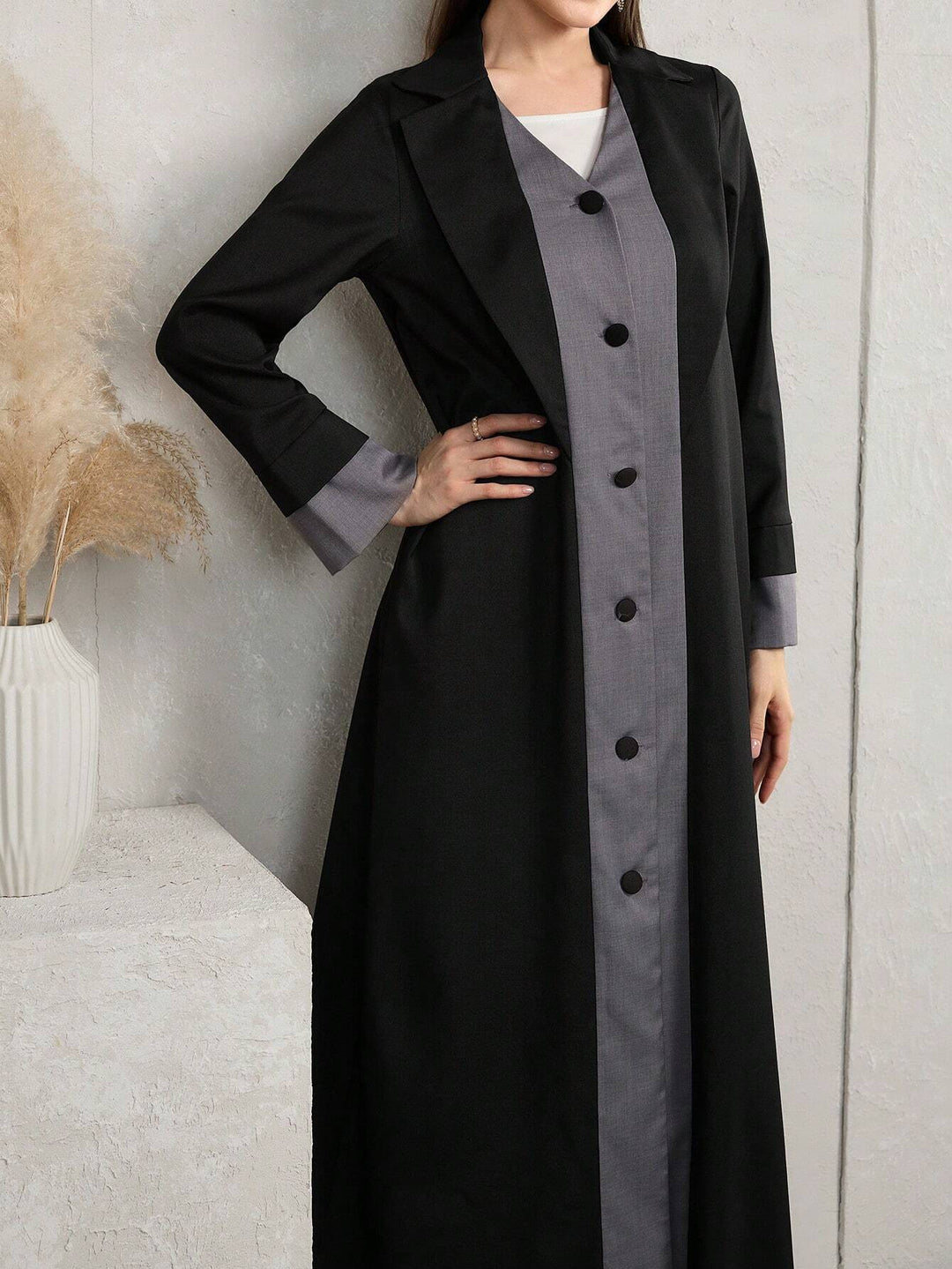 Trench SHEIN, mix culori
