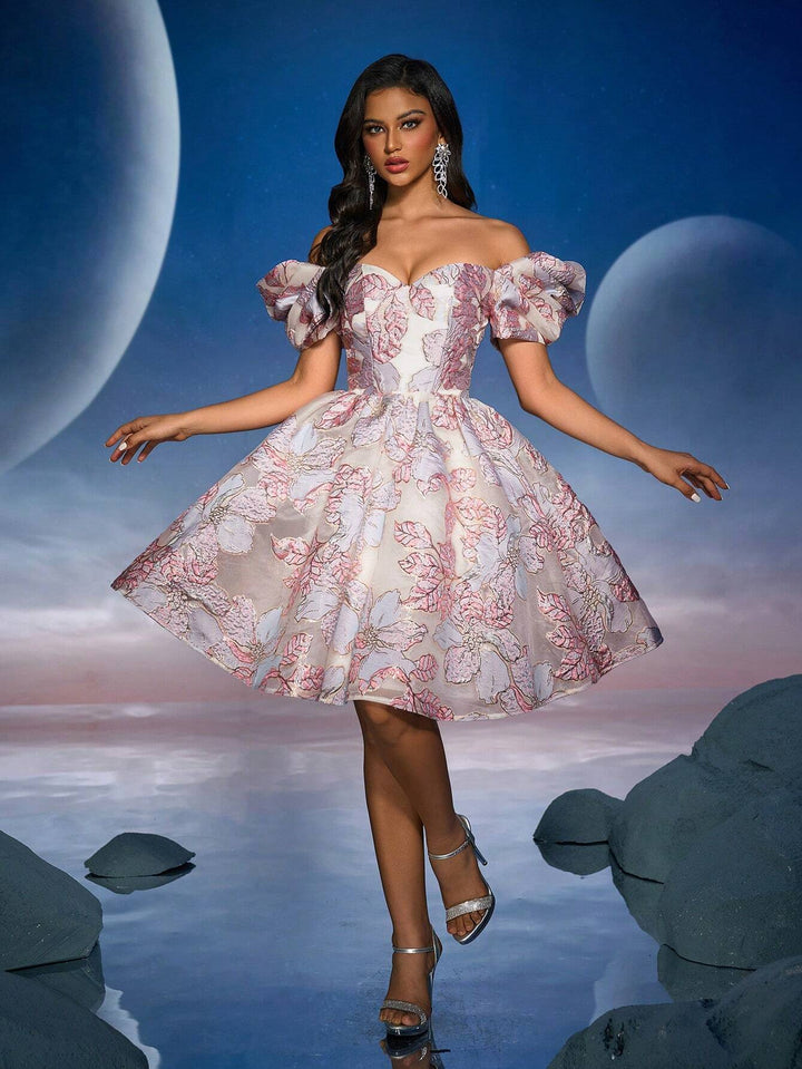 Rochie de ocazie SHEIN, mix culori