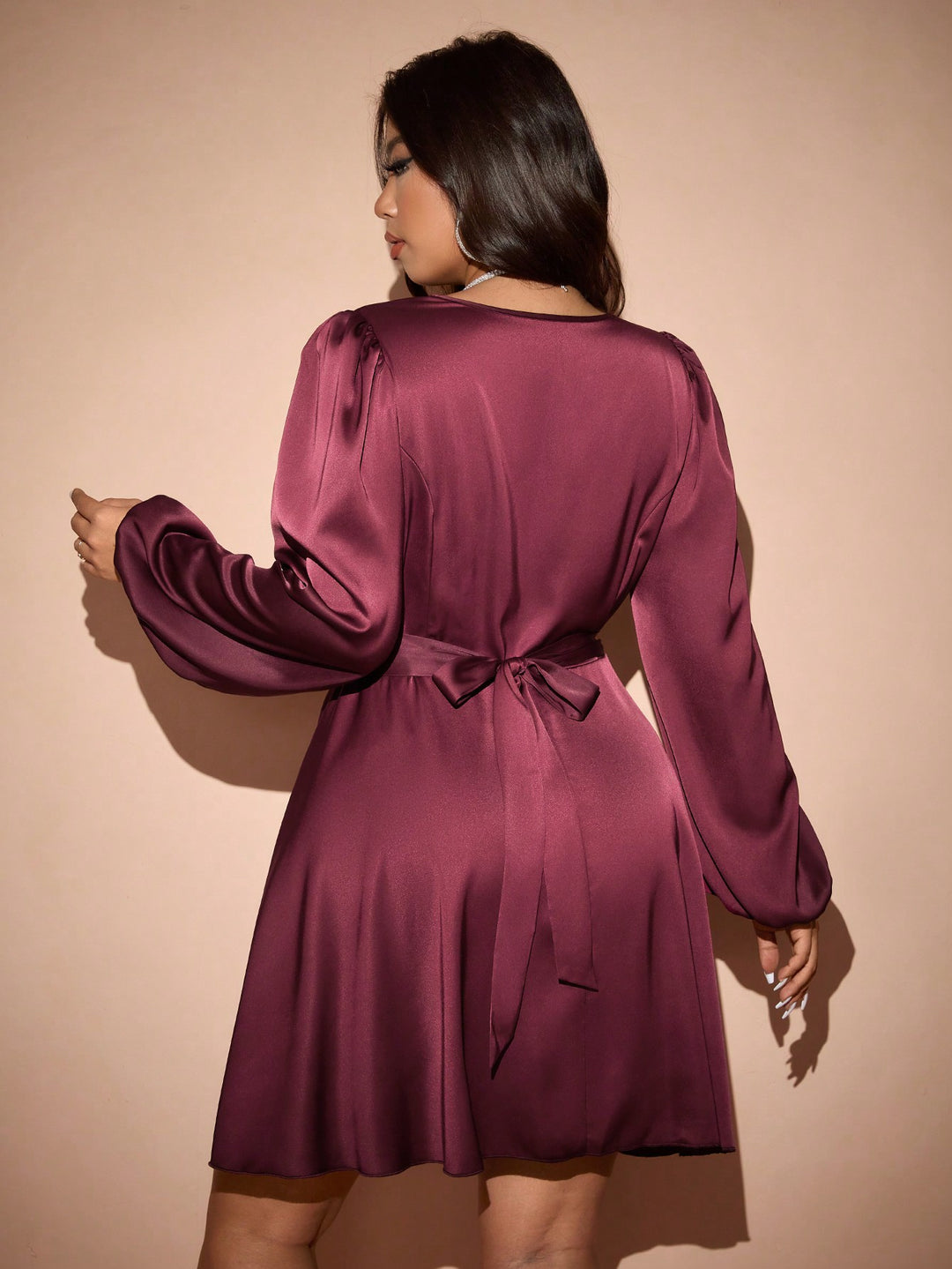 Rochie mini SHEIN, vișiniu