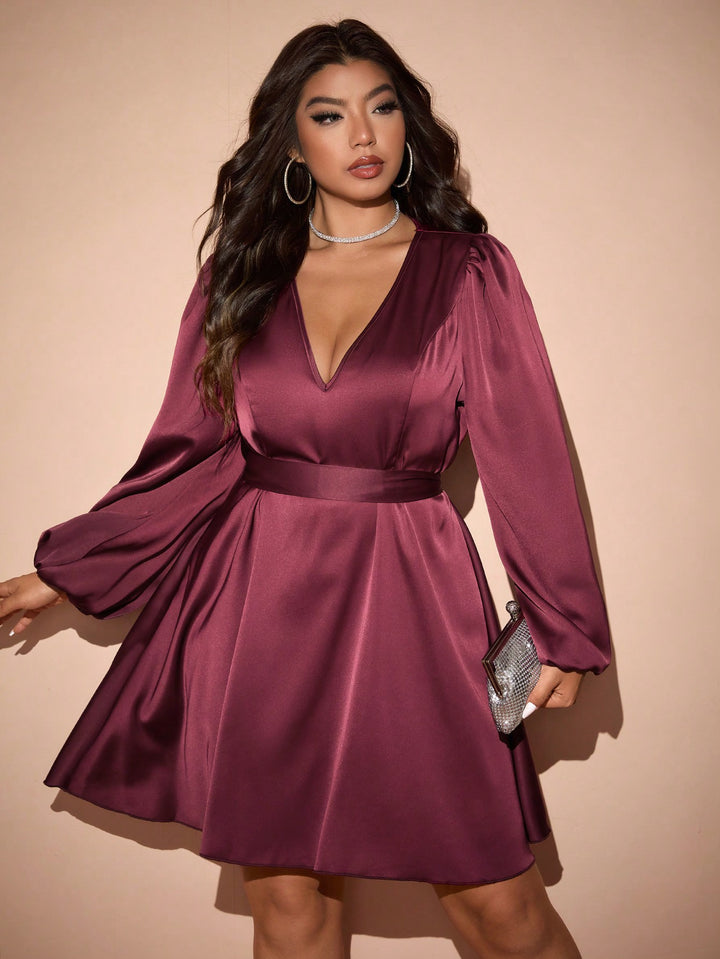 Rochie mini SHEIN, vișiniu