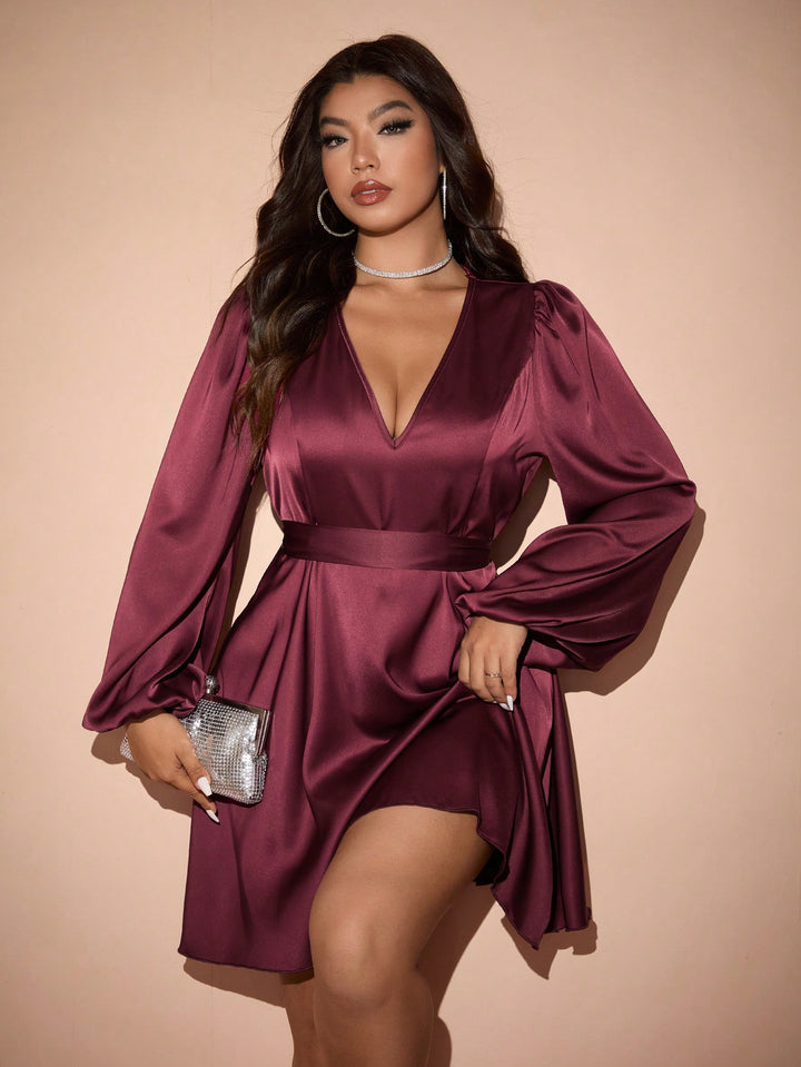 Rochie mini SHEIN, vișiniu