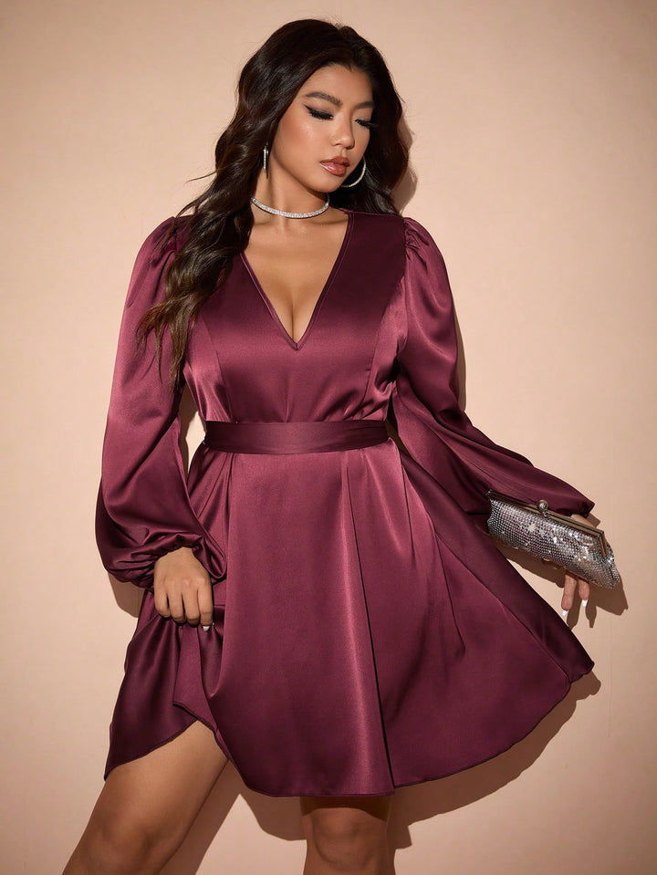 Rochie mini SHEIN, vișiniu