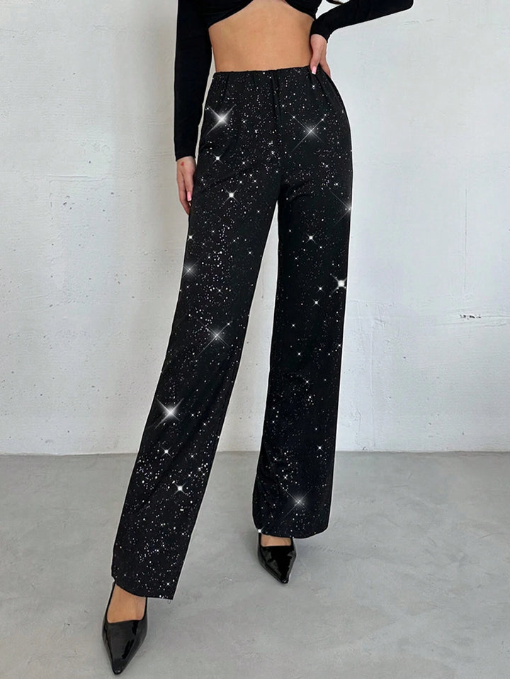 Pantaloni SHEIN, negru