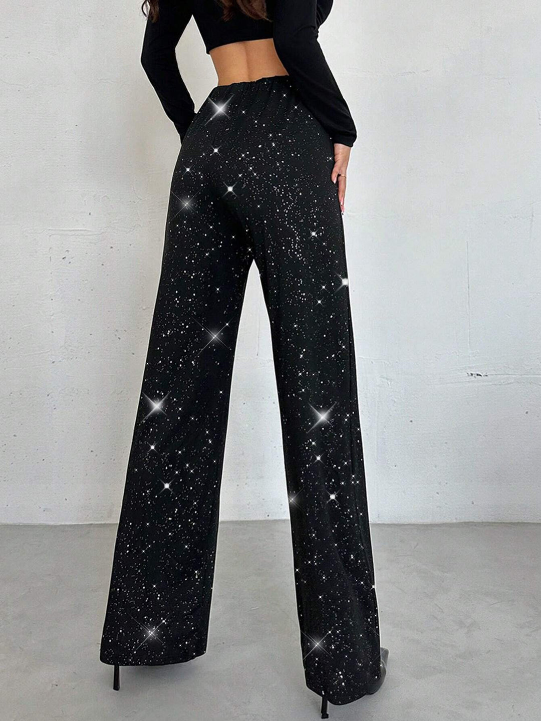 Pantaloni SHEIN, negru