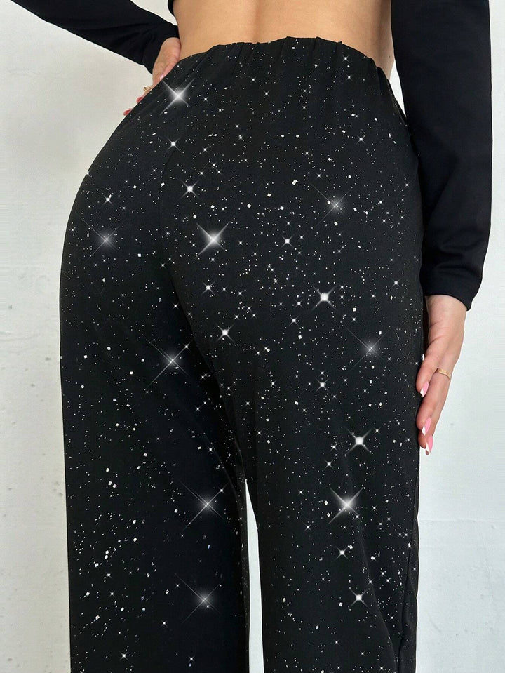 Pantaloni SHEIN, negru